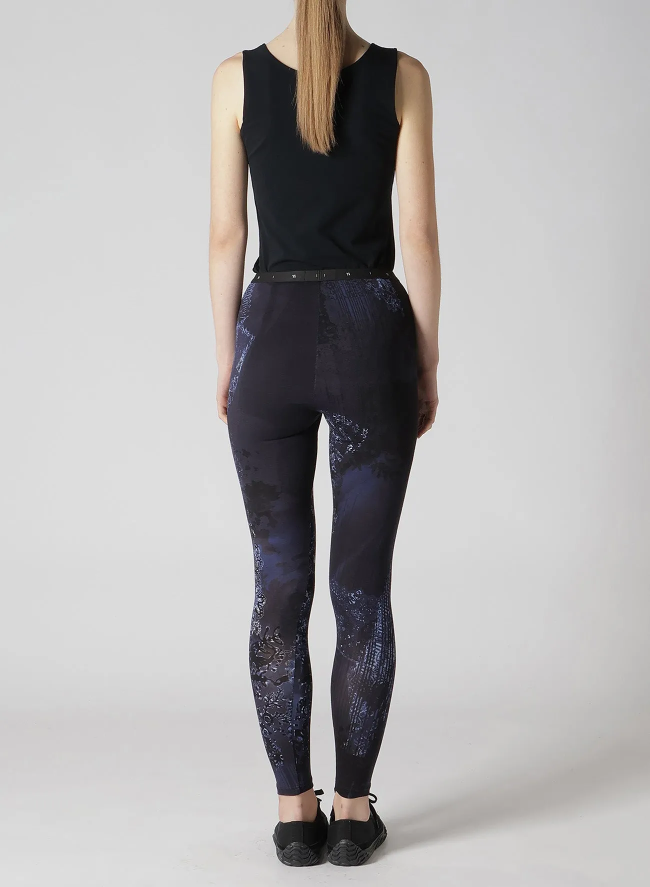 40/-RY JERSEY LACE DESIGN P LEGGINGS