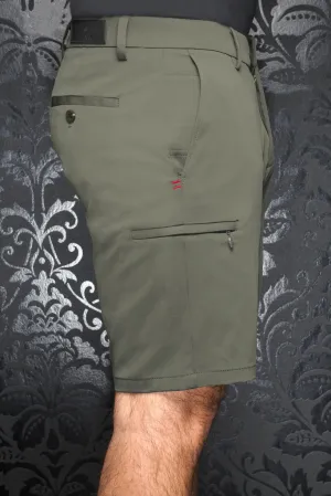 Au Noir Stretch Short | Bayliner Hogan Light Olive