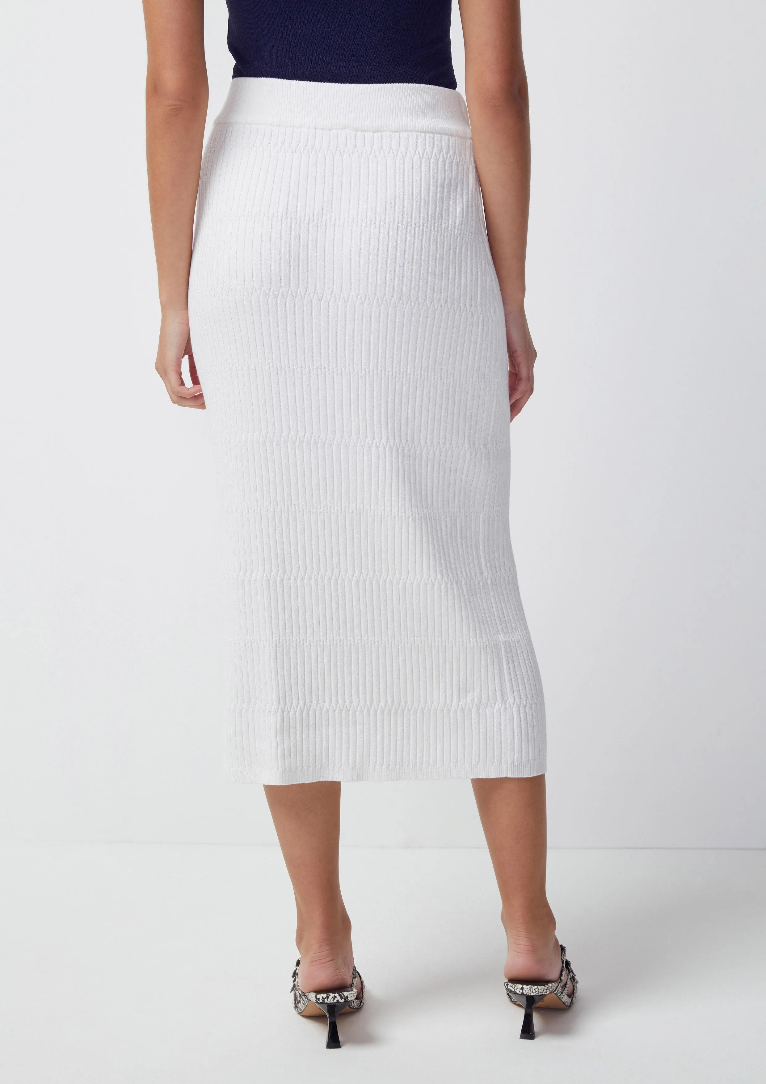 Beachside Oasis Knitted Skirt