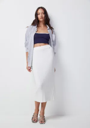 Beachside Oasis Knitted Skirt