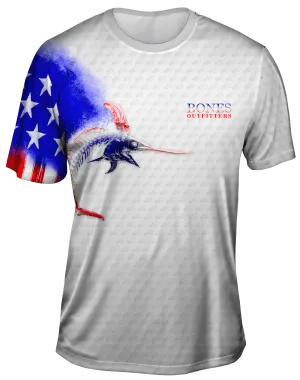 Billfish Stars & Stripes Short Sleeve Big & Tall