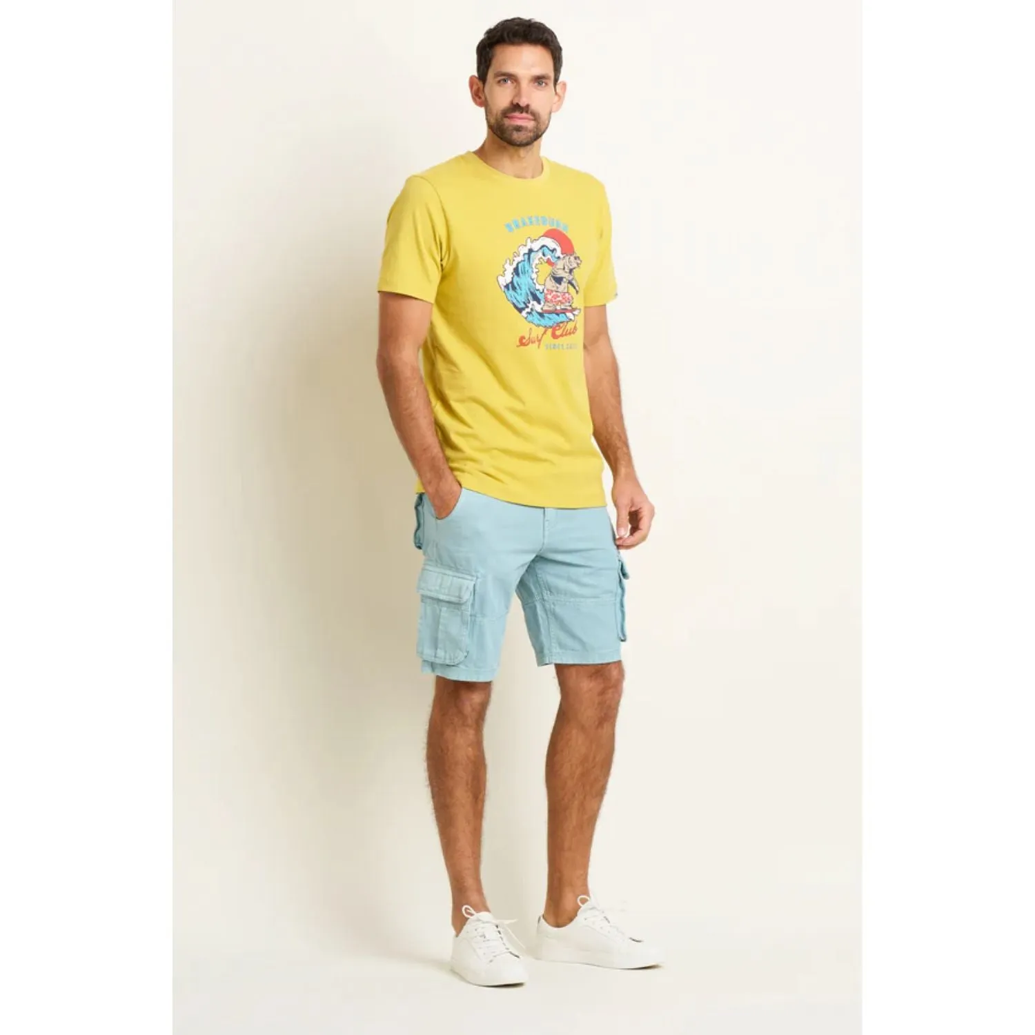 Brakeburn 34 Blue Cargo Shorts