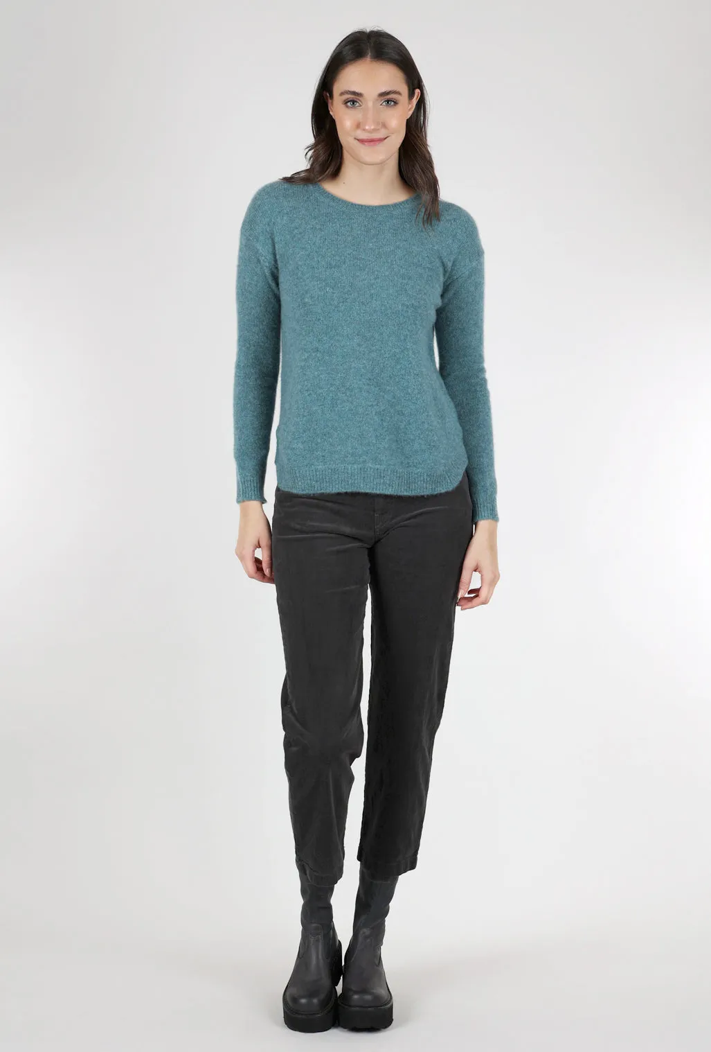 Cozy Lofted Cashmere Pullover, Utopia