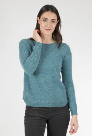 Cozy Lofted Cashmere Pullover, Utopia