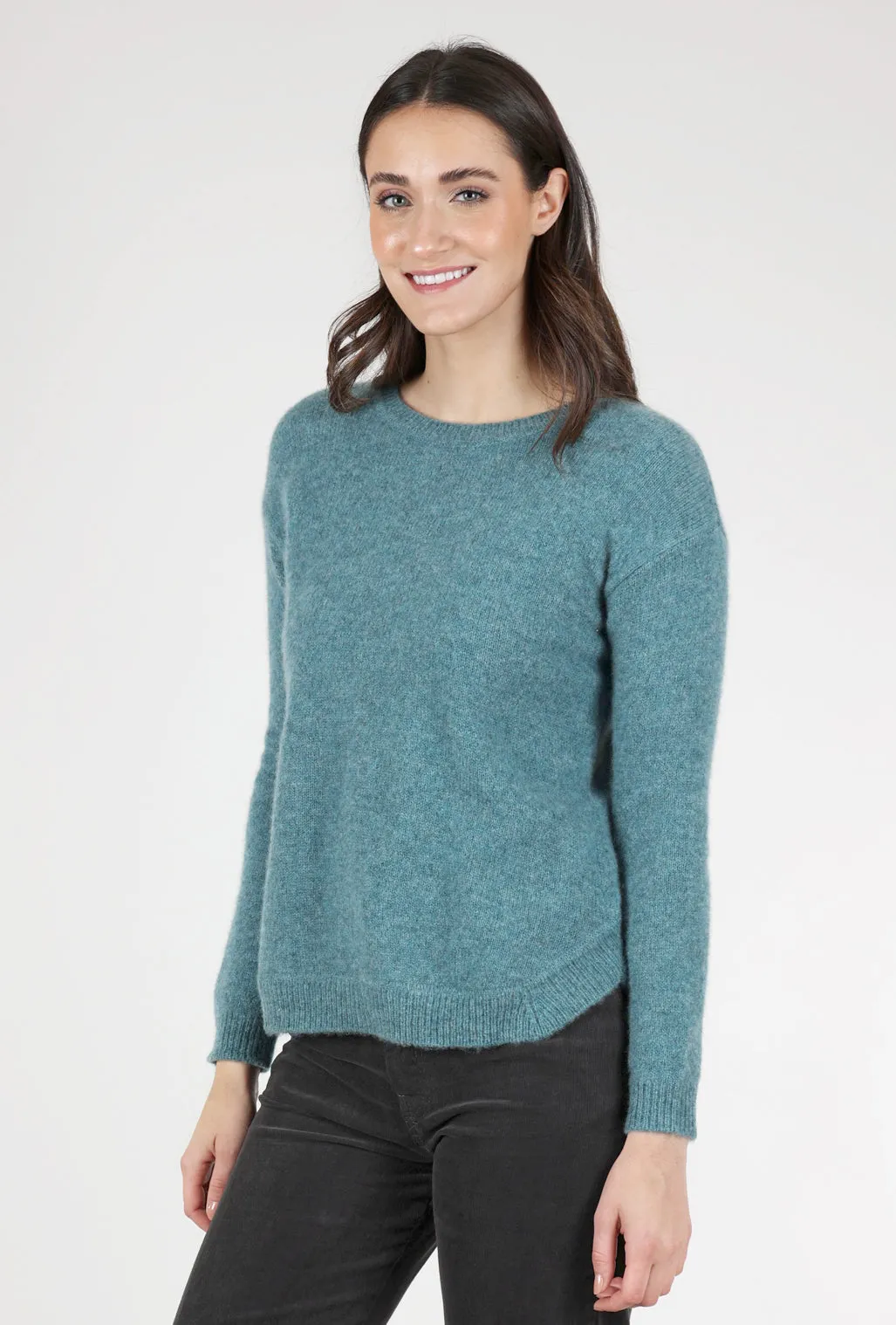 Cozy Lofted Cashmere Pullover, Utopia