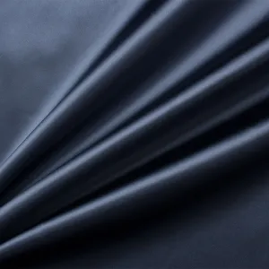 Dark Blue Stretch Satin