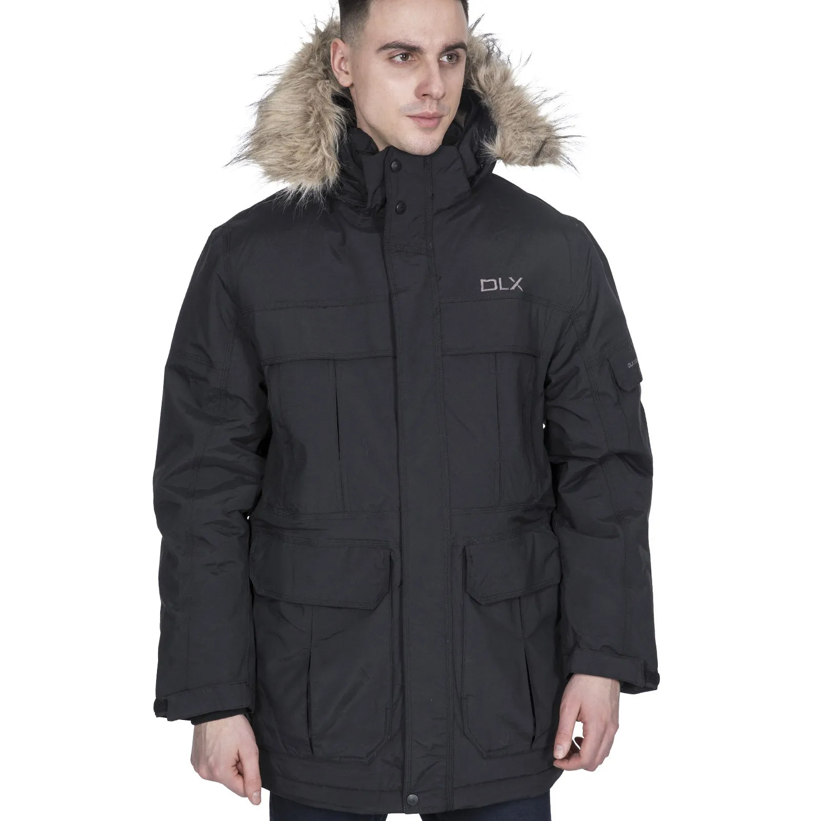 DLX Mens Highland Waterproof Down Parka Jacket