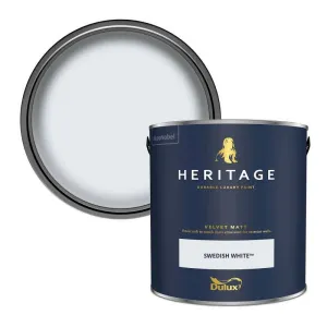 Dulux Heritage Matt Emulsion - Swedish White