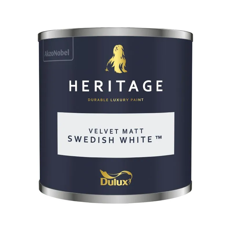 Dulux Heritage Matt Emulsion - Swedish White