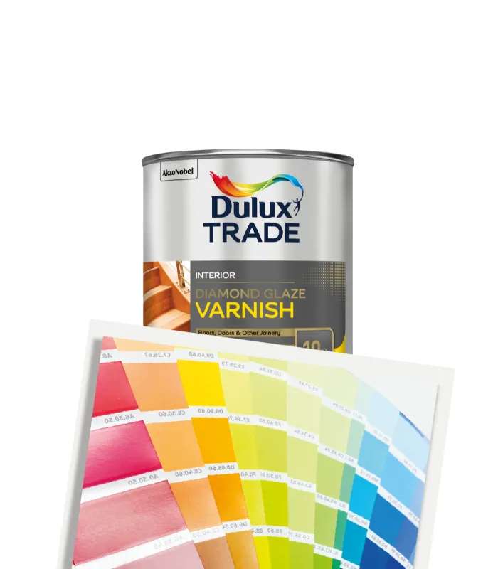 Dulux Trade Diamond Glaze Varnish - Tinted Colour Match