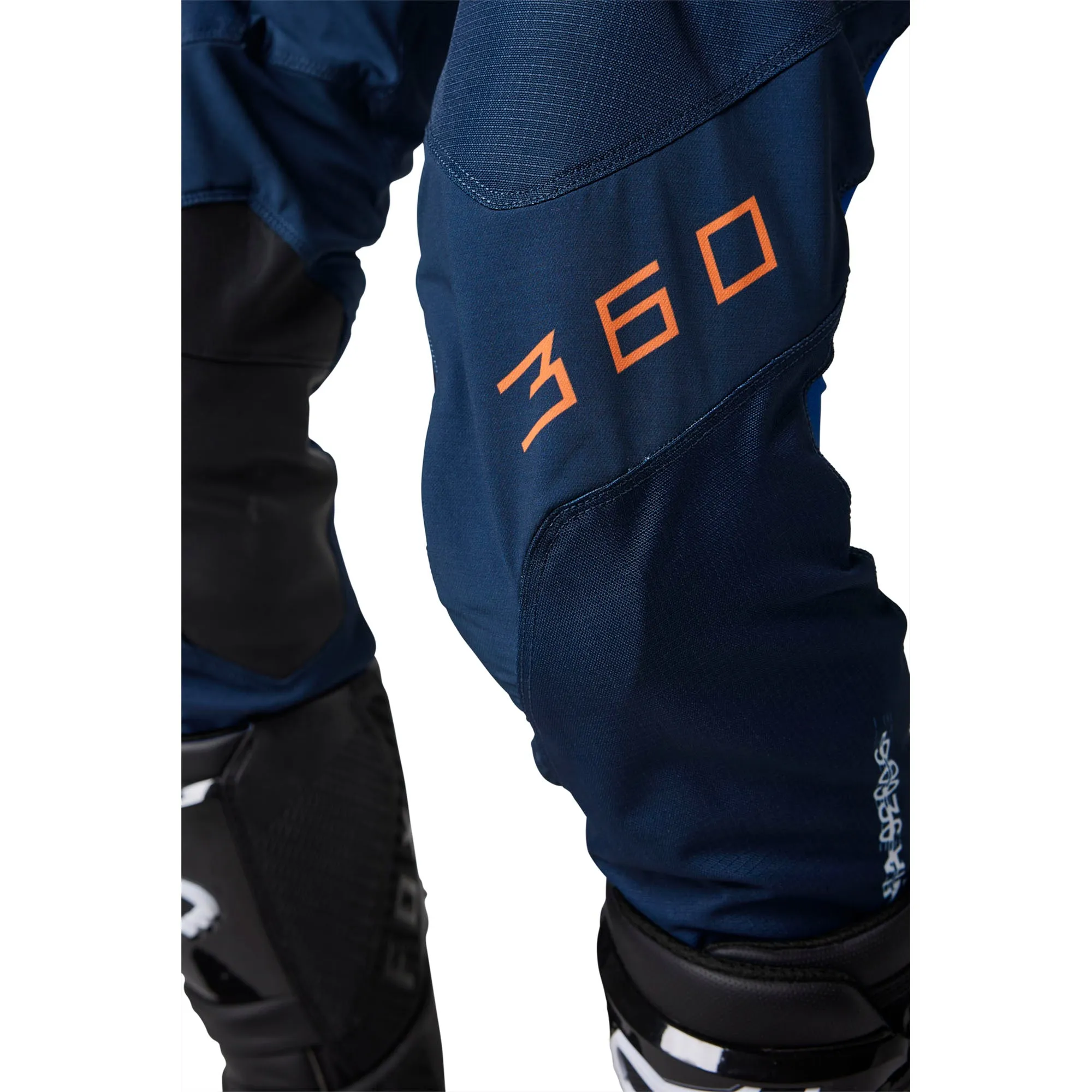 Fox Racing  Mens 360 Fgmnt Motocross Pants Midnight Offroad MotoX Ergonomic Fit