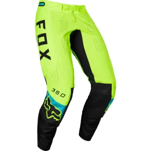 Fox Racing  Mens Flo Yellow 360 Dier Pants TruMotion Stretch Heat Resistant MotoX