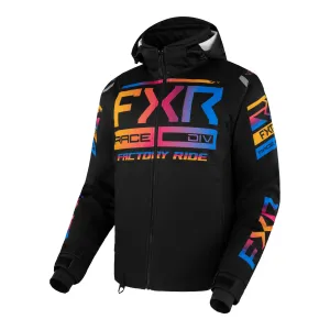 FXR RRX Snowmobile Jacket Black/Spectrum