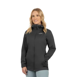 FXR Womens Jade Dual Laminate Jacket Asphalt Grey