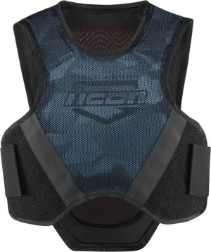 Icon Field Armor Softcore protective vest, black/blue