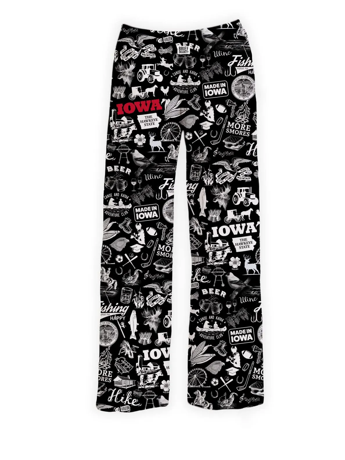 Iowa Chalkboard Lounge Pants