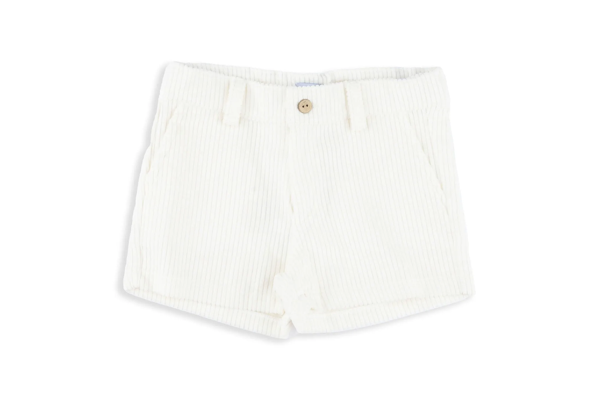 Ivory Corduroy Boys Shorts