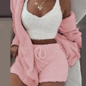 Ivyshape | Cozy 3-Piece Sweater Set for Women