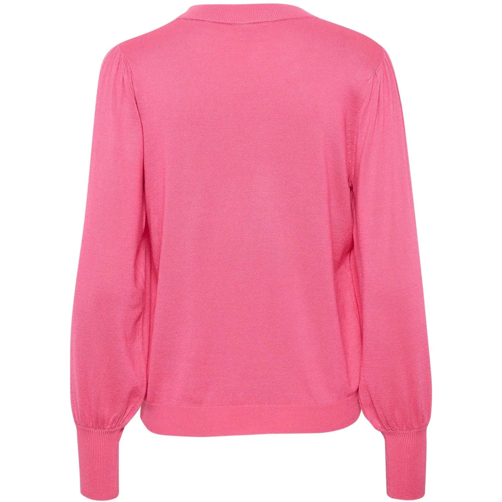 Kaffe Womens Afenia Knit Pullover Shocking Pink