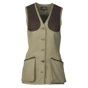 Laksen Cottonwoods Ladies Shooting Vest - Green