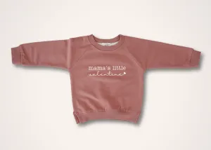 Mama's Little Valentine Organic Pullover