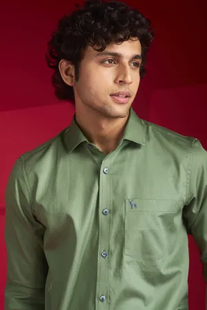 MOSS GREEN SHIRT