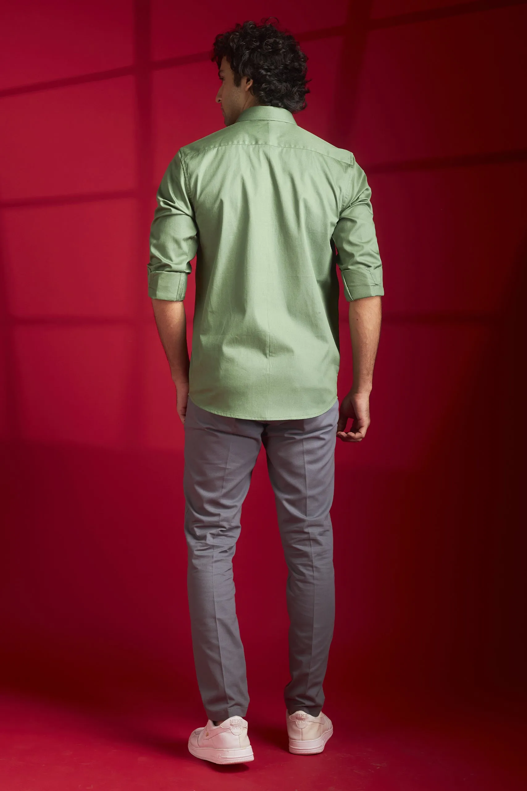 MOSS GREEN SHIRT