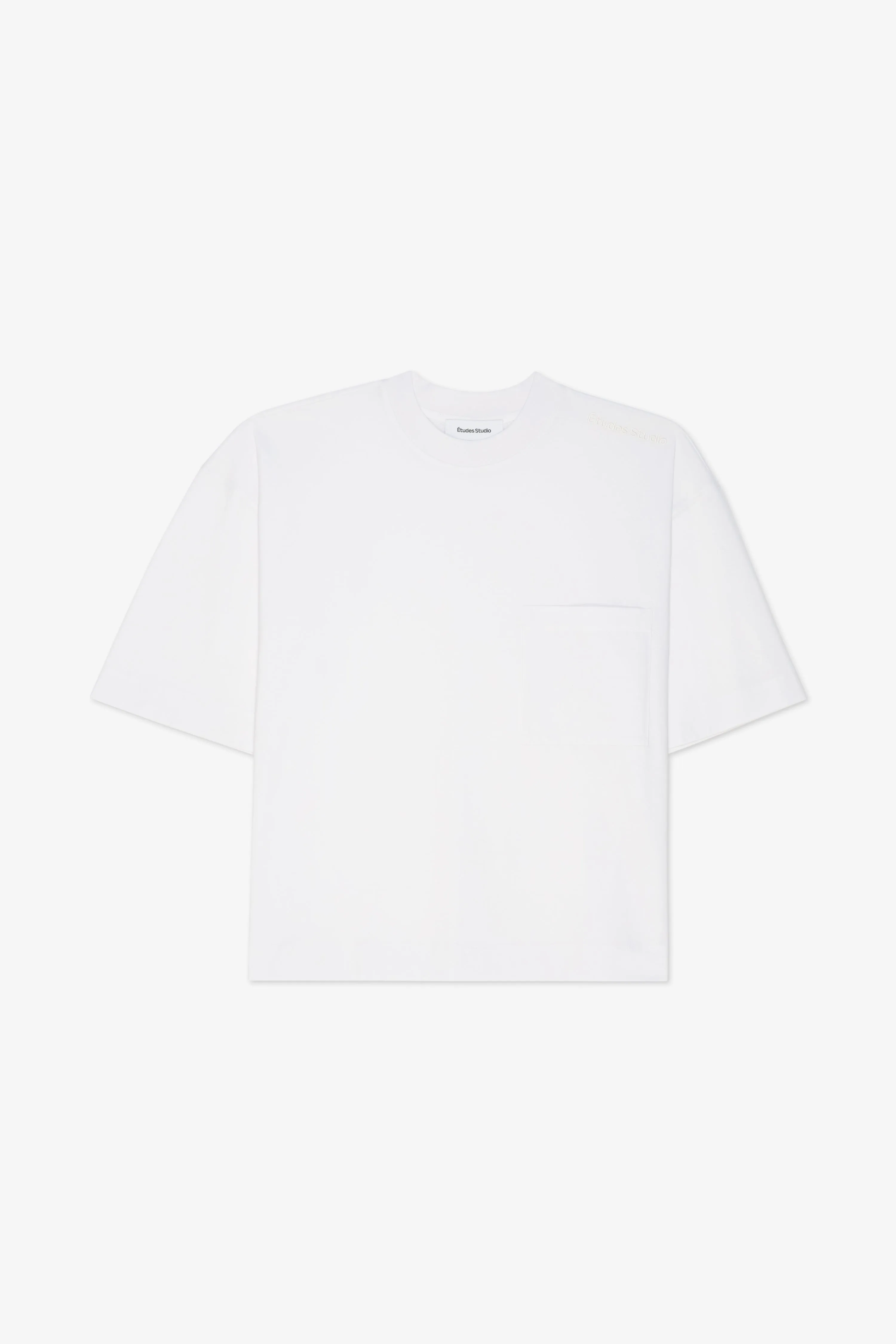 OVERSIZE POCKET TEE SHIRT WHITE