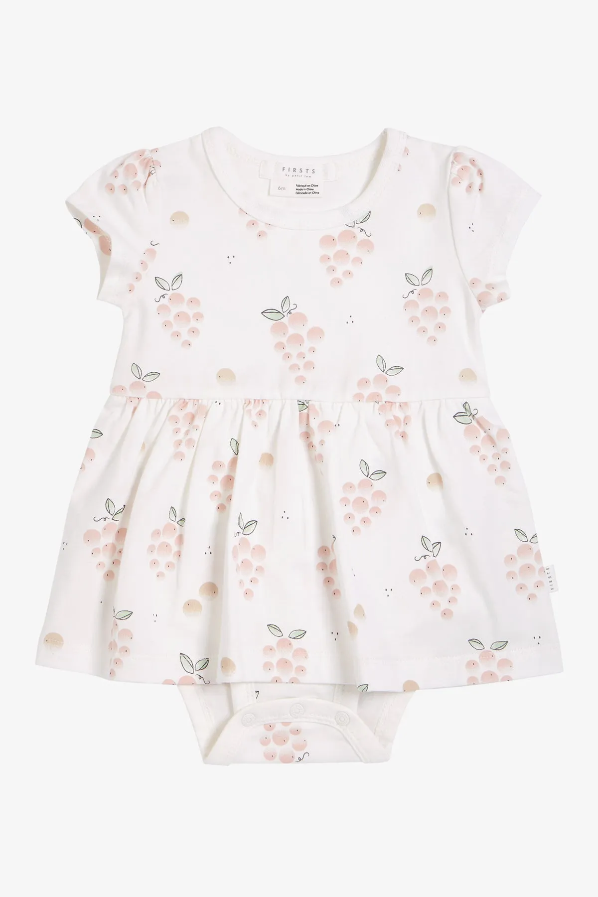 Petit Lem La Vie En Rose Peplum Baby Girls Dress