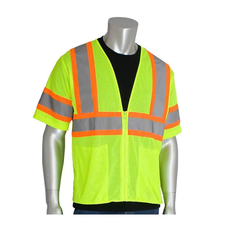 PIP ANSI Type R Class 3 Value Two-Tone Mesh Vest 303-HSVP