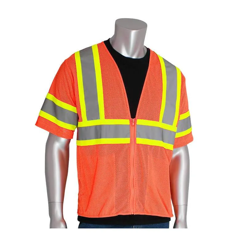 PIP ANSI Type R Class 3 Value Two-Tone Mesh Vest 303-HSVP