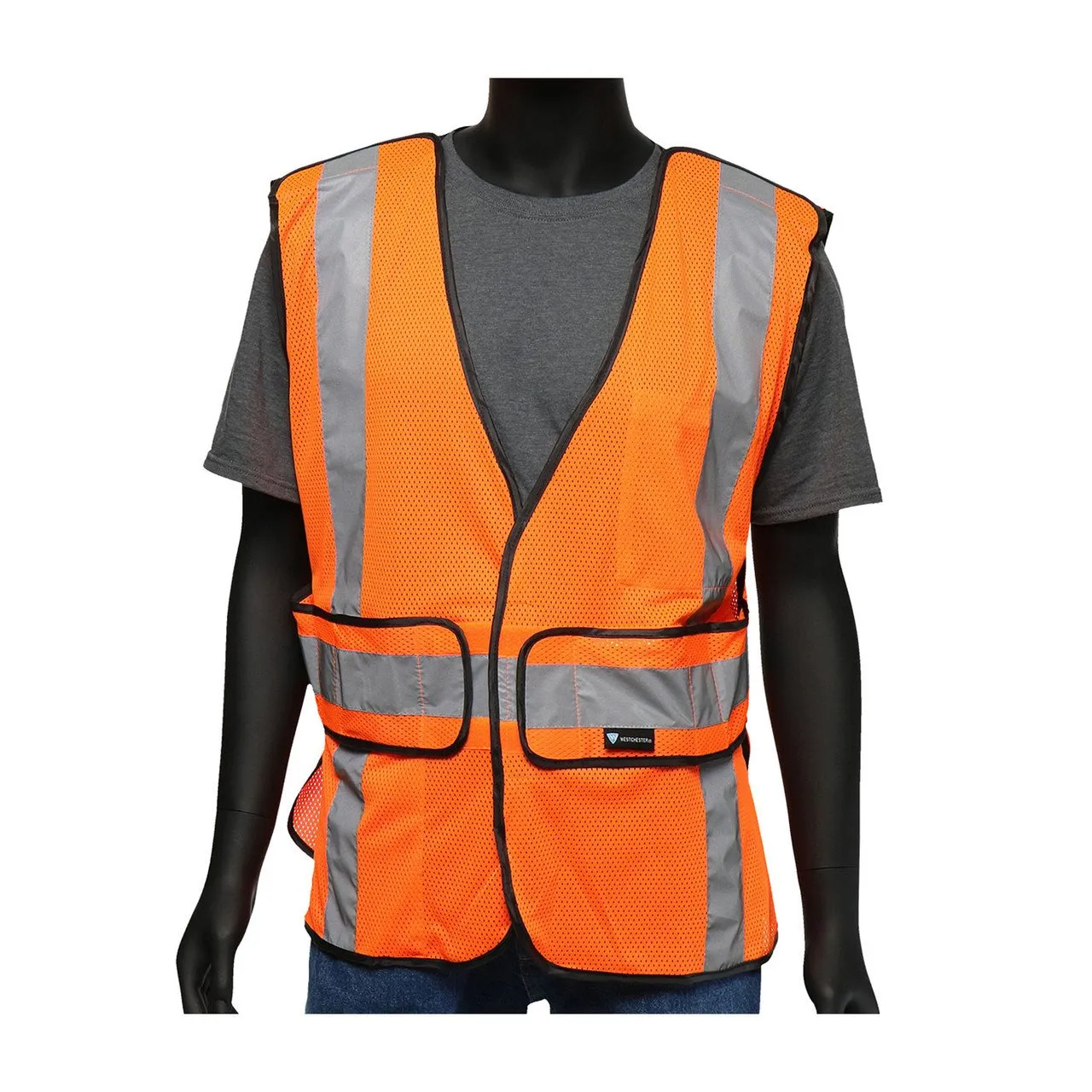 PIP Viz-Up 3 Pocket Expandable Mesh Breakaway Vest