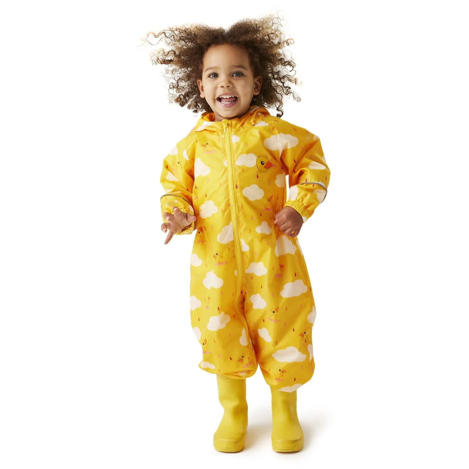 Regatta Kids Pobble Waterproof Puddle Suit