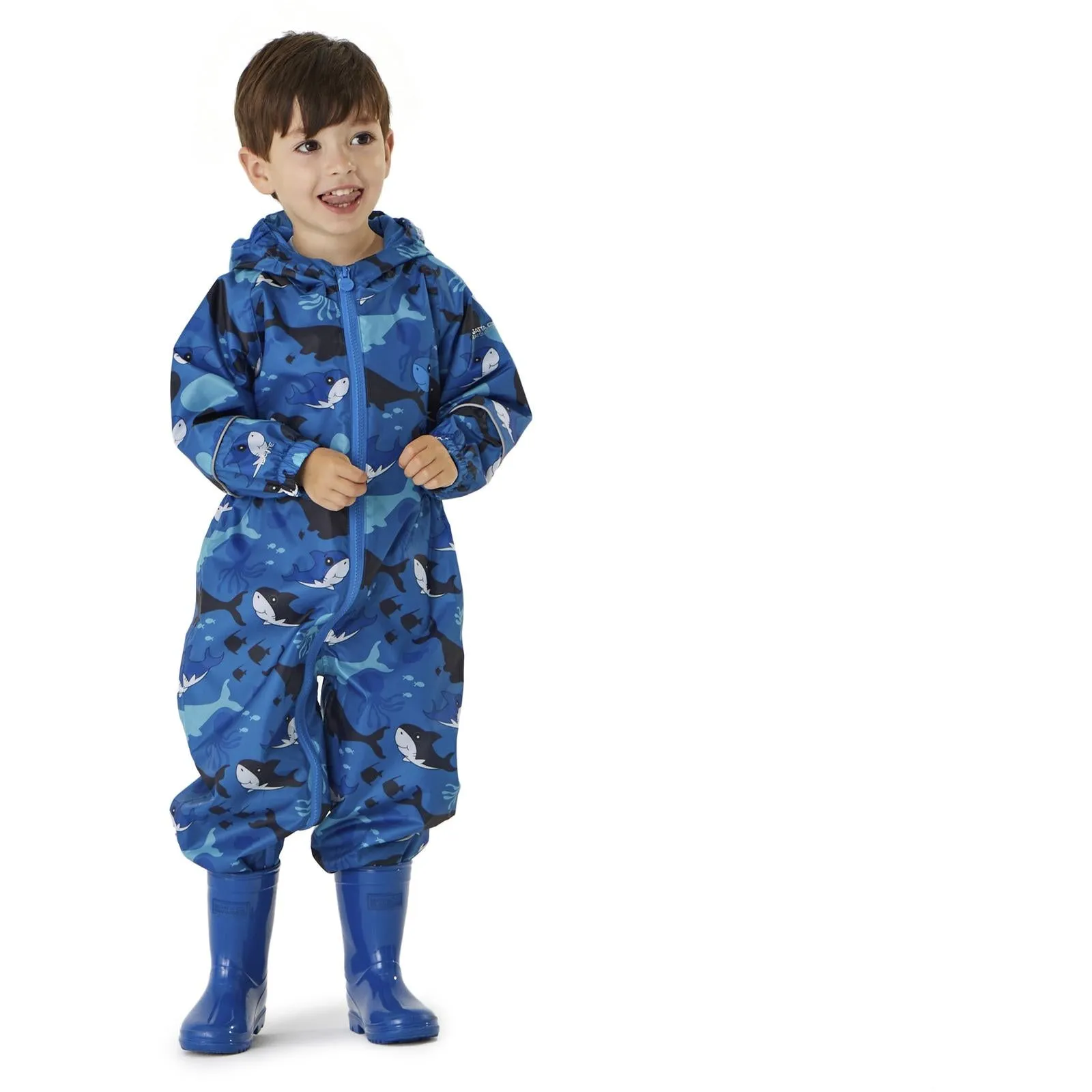 Regatta Kids Pobble Waterproof Puddle Suit