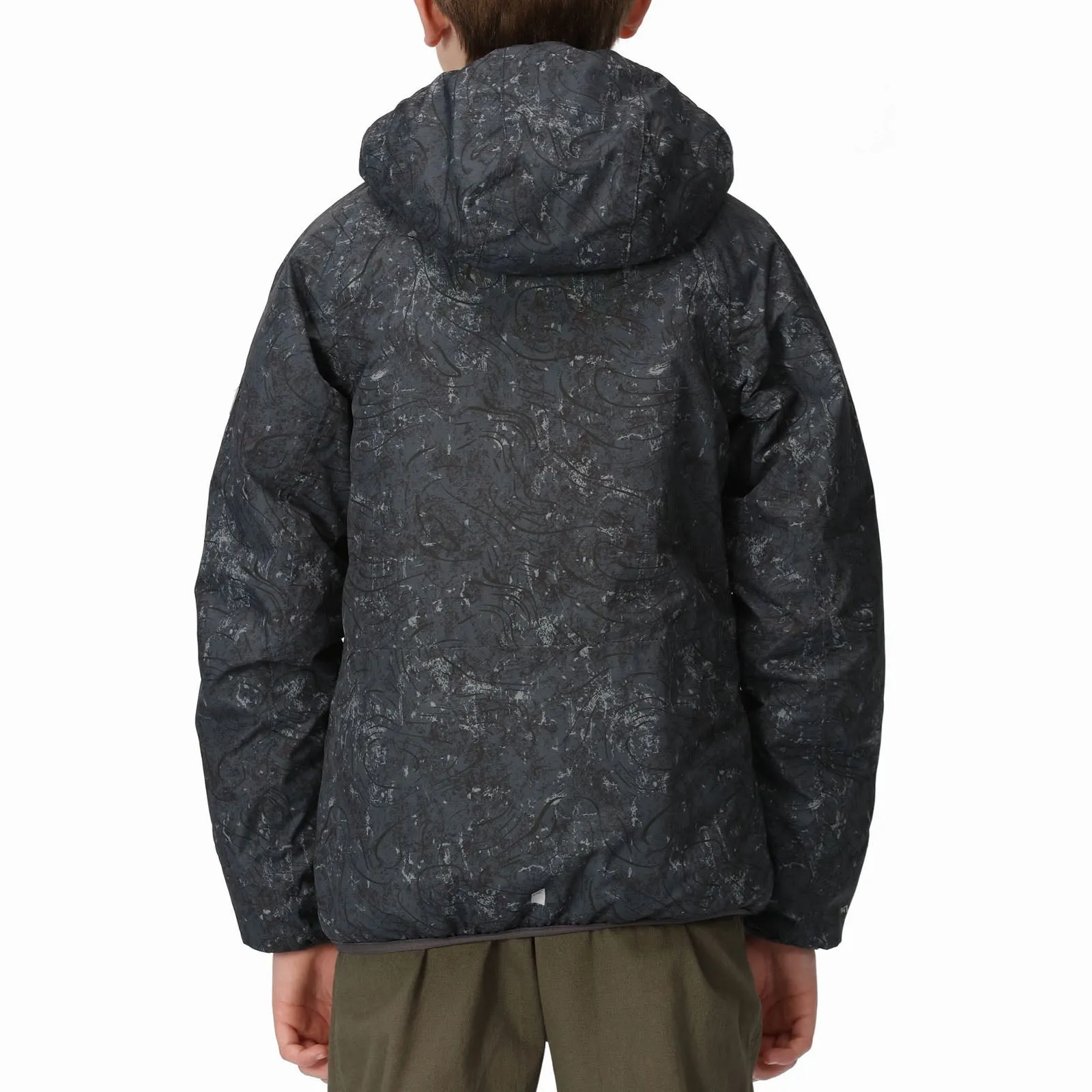 Regatta Kids Volcanics VII Reflective Waterproof Rain Jacket