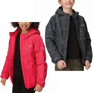 Regatta Kids Volcanics VII Reflective Waterproof Rain Jacket