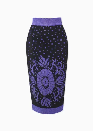 Reinette - Floral Pattern Pencil Skirt