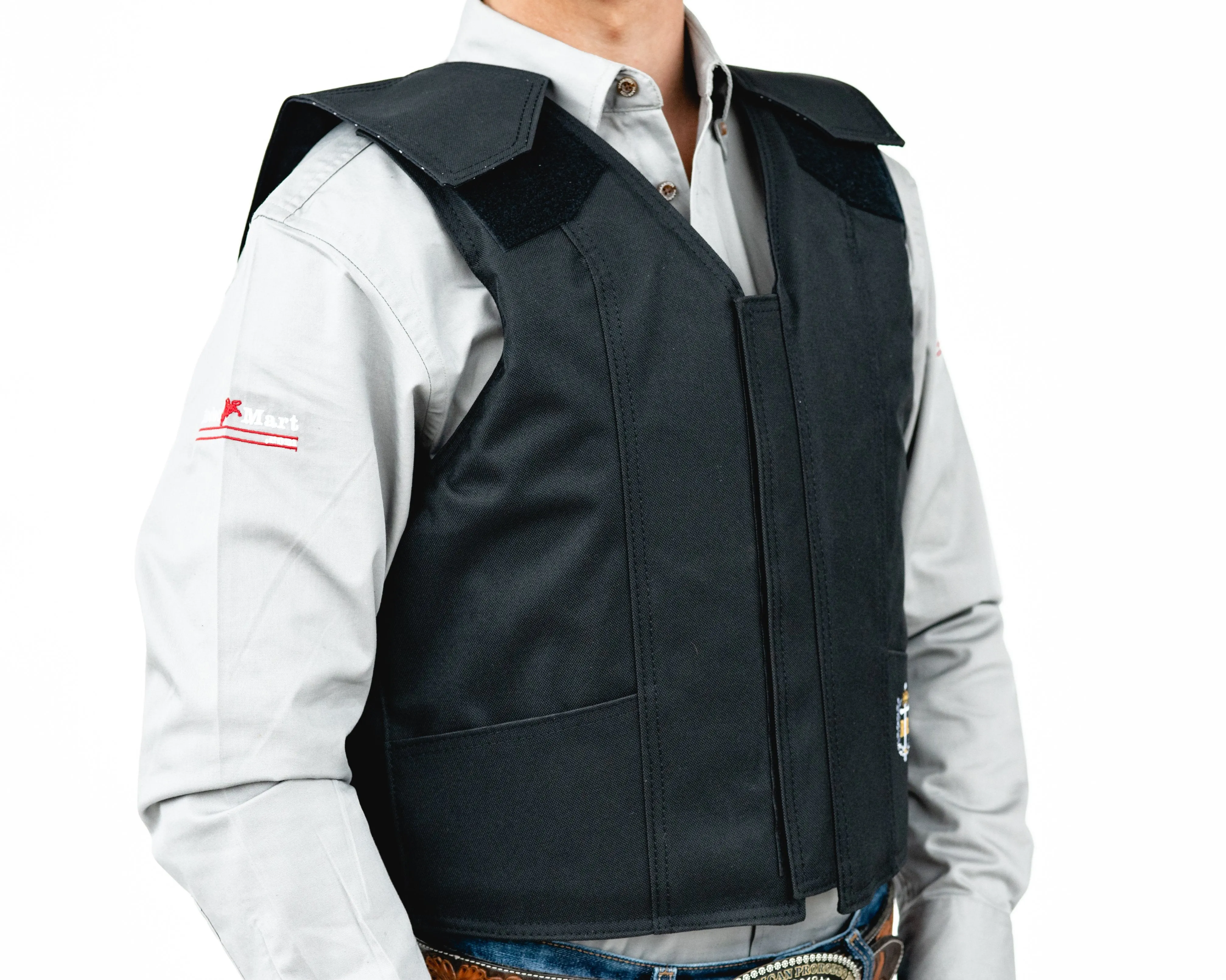 Ride Right 1200 Series Polyduck Bull Riding Vest