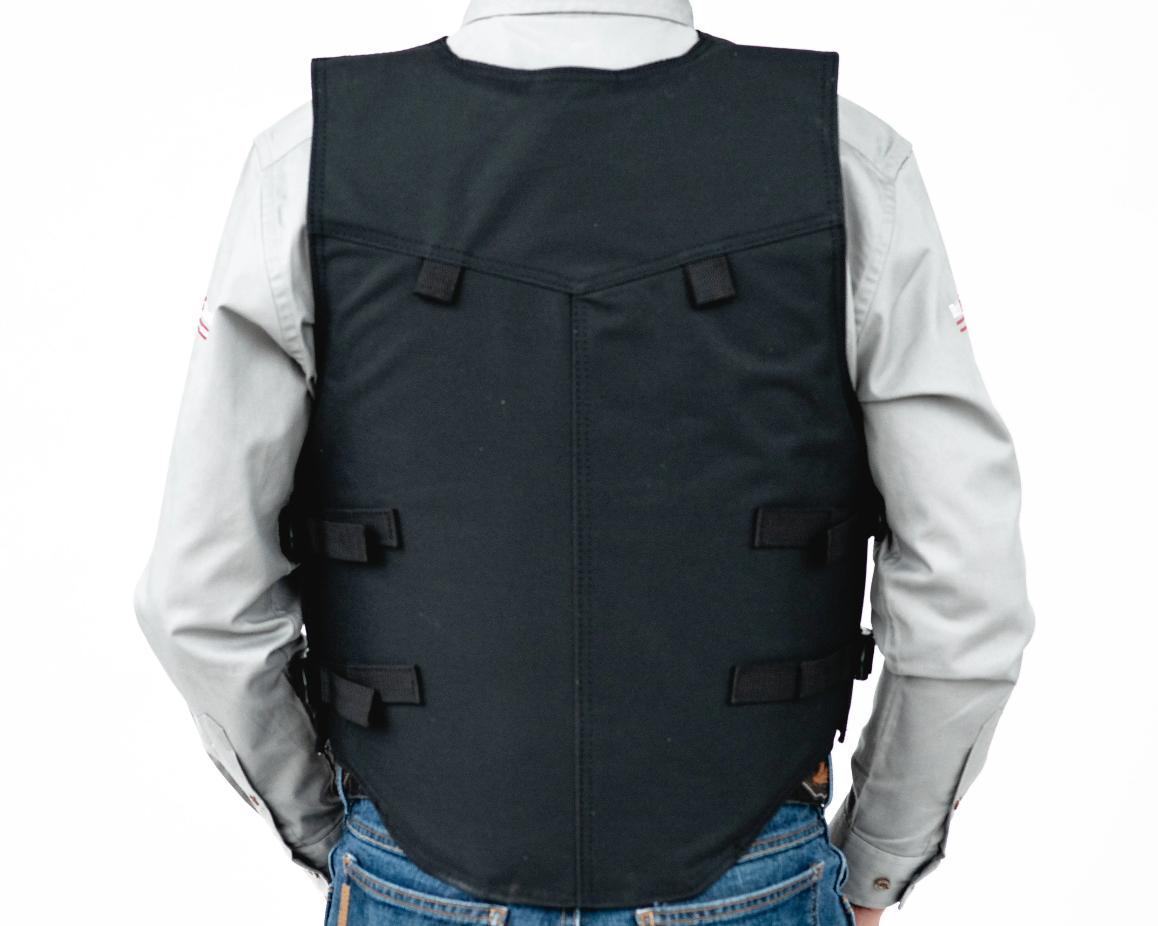 Ride Right 1200 Series Polyduck Bull Riding Vest