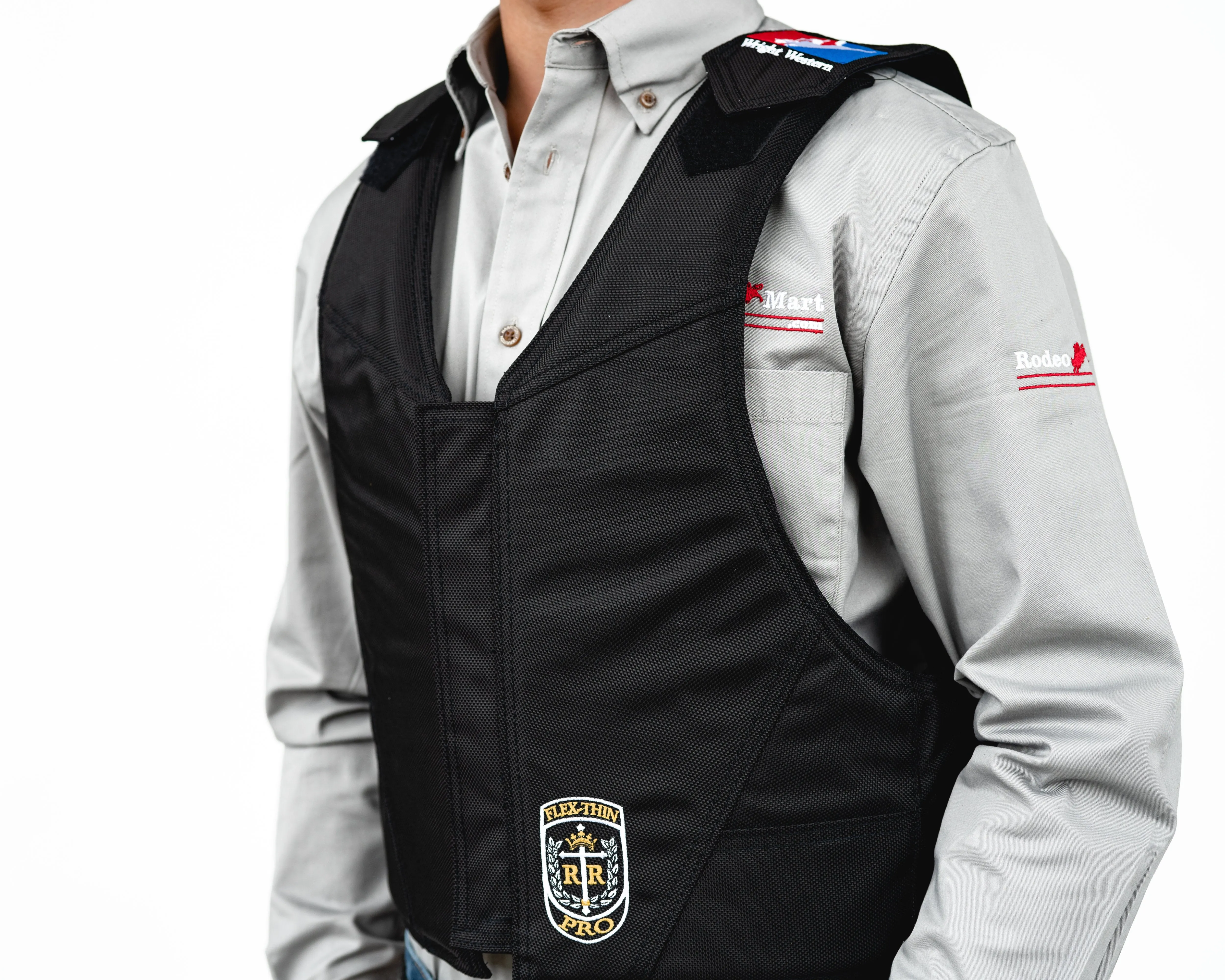 Ride Right Wright Western Saddle Bronc Vest - Hydrotuff