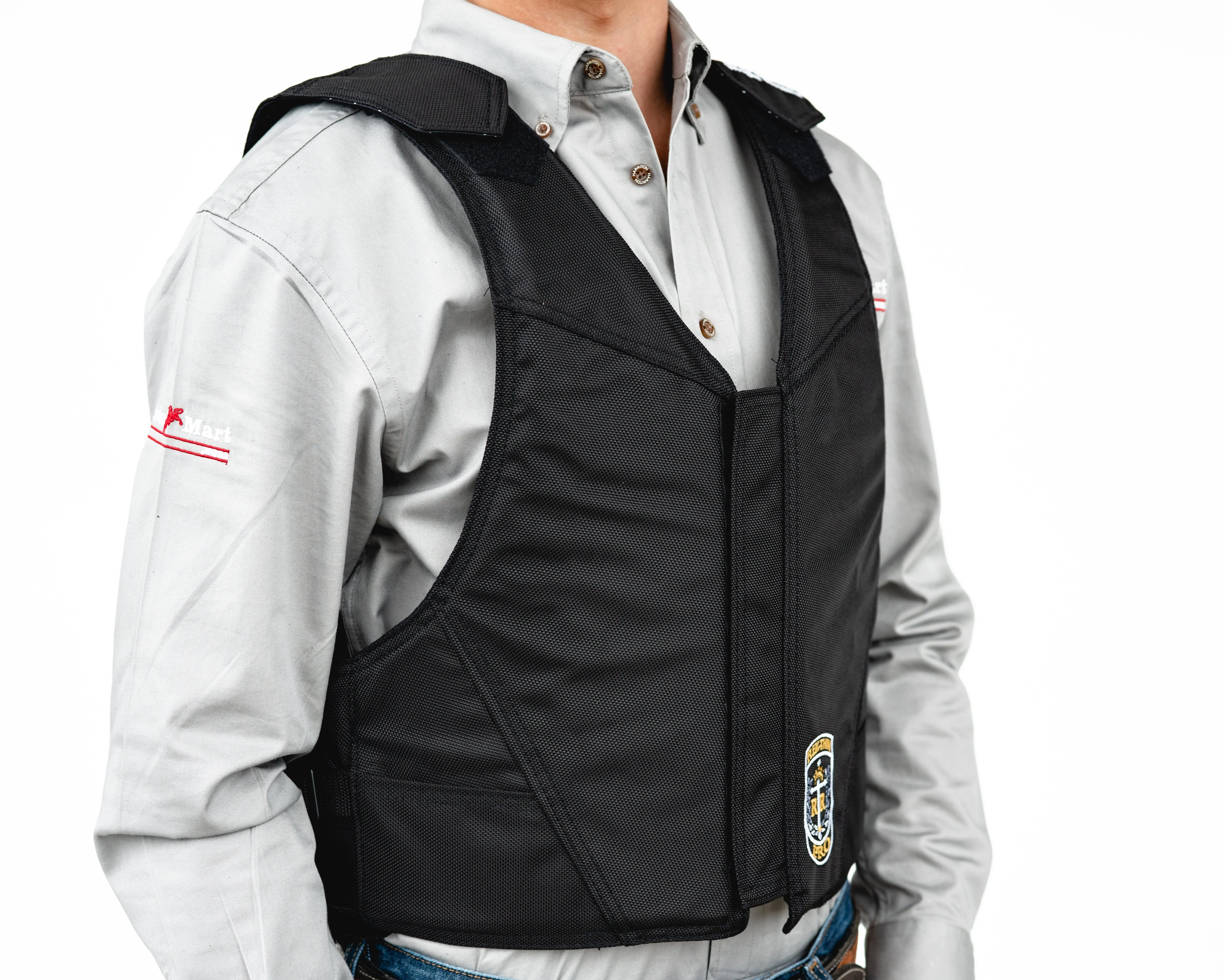 Ride Right Wright Western Saddle Bronc Vest - Hydrotuff