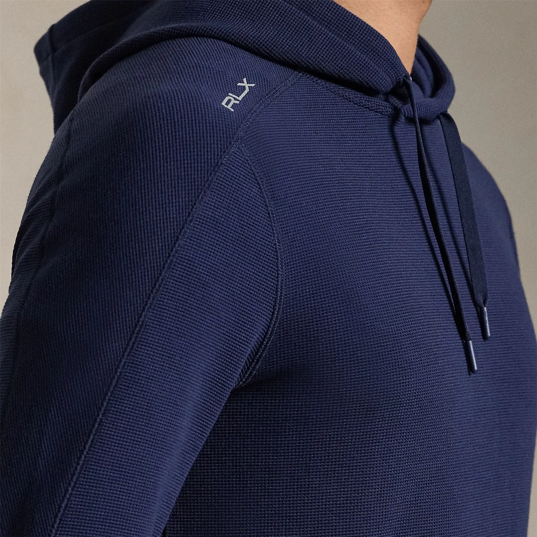 RLX Tech Waffle Hoodie Refined Navy - 2024