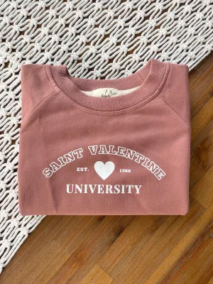 Saint Valentine University Organic Pullover