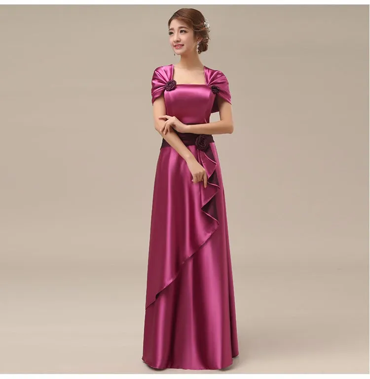 Satin Mother of Bride Dresses at Bling Brides Bouquet online Bridal Store