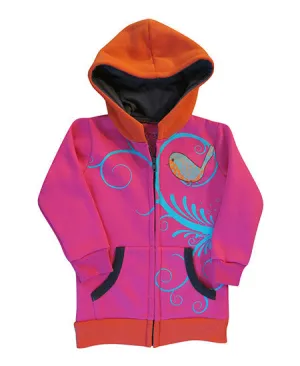 Song bird girls hoodie