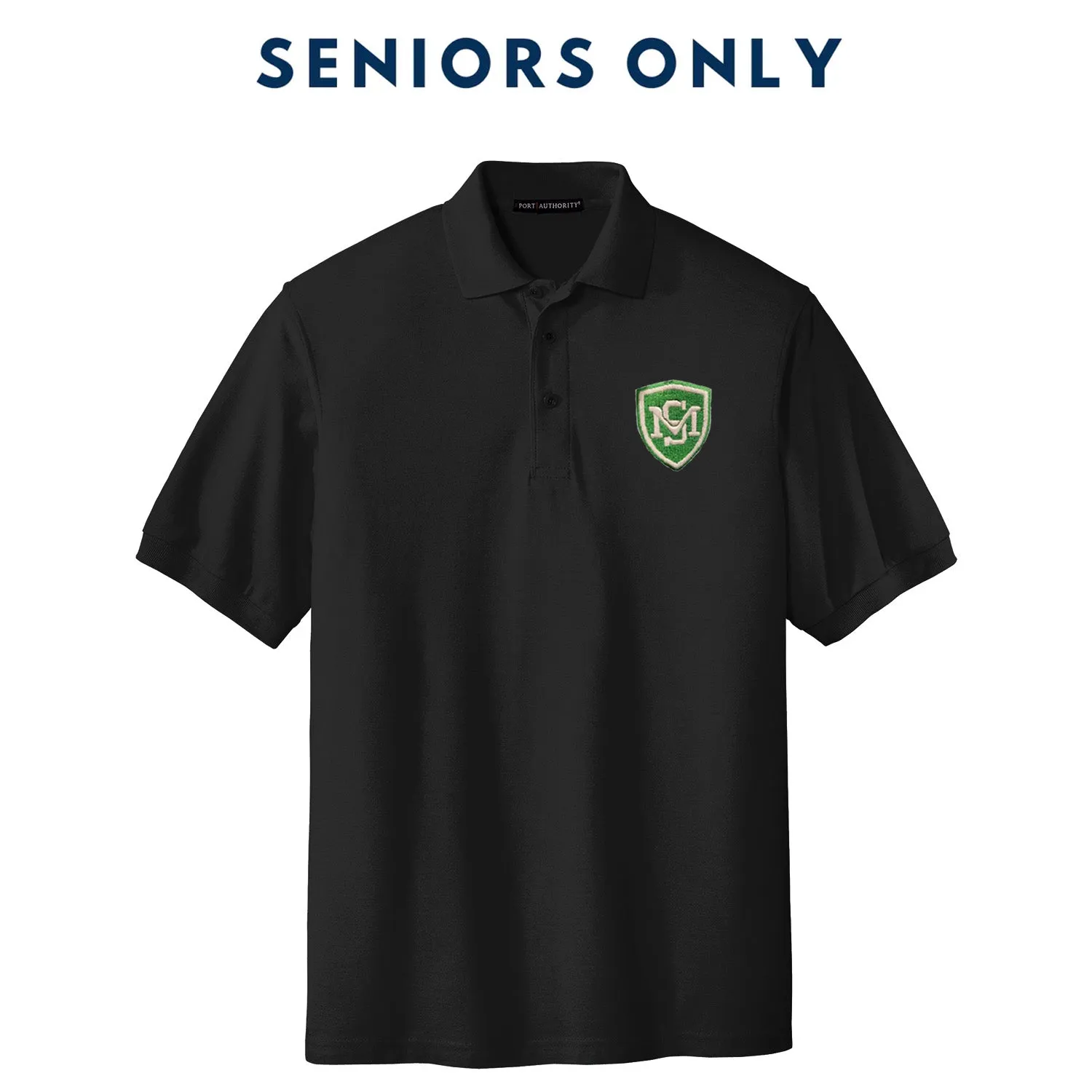 St. Mary's Male Soft Touch Pique Polo