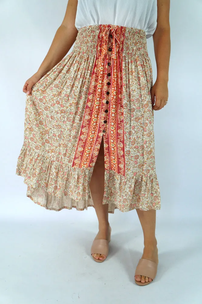 Tangelo Skirt "Madras"