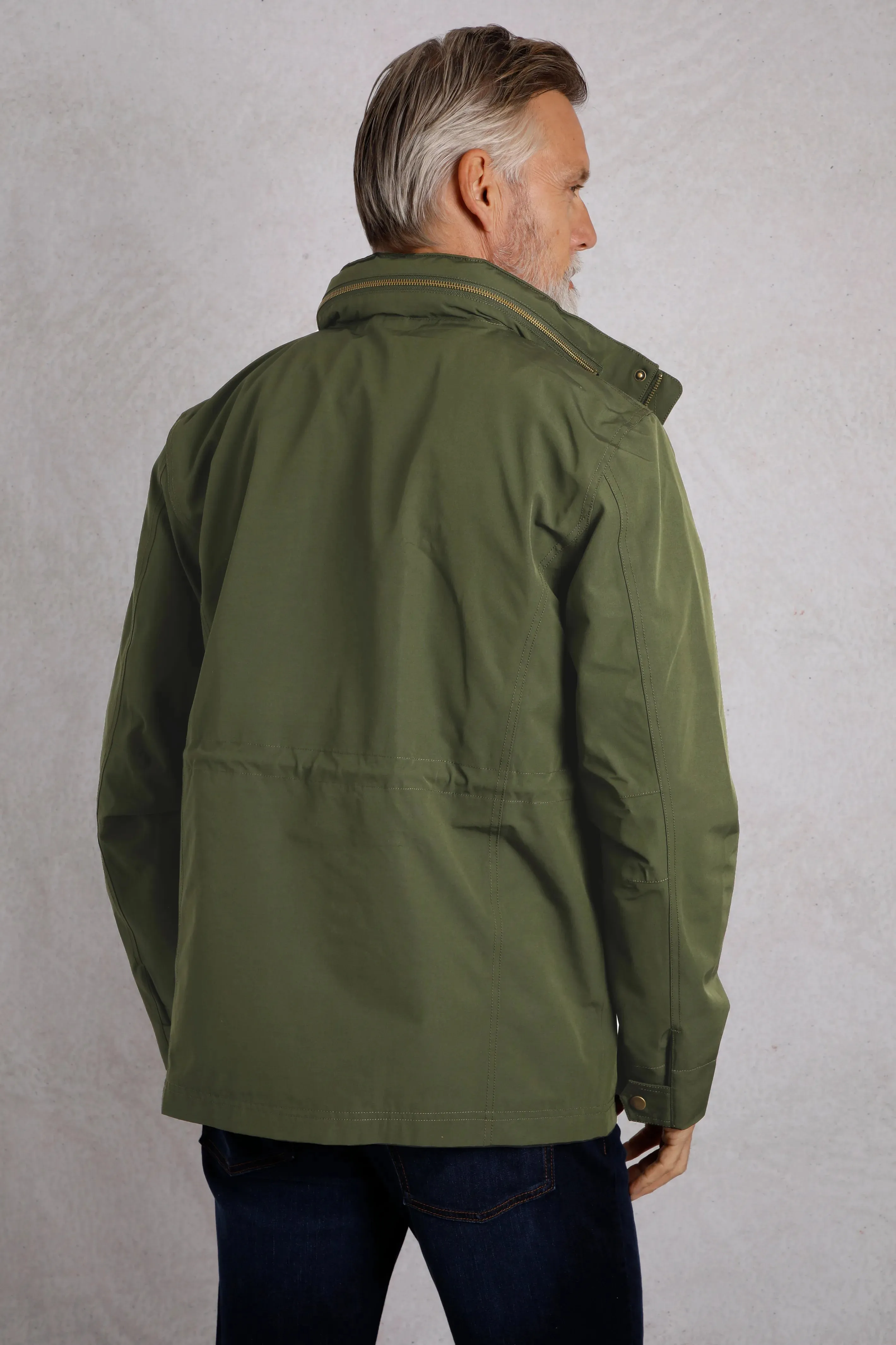 Weird Fish L Fir Green Seathwaite Waterproof Feild Jacket